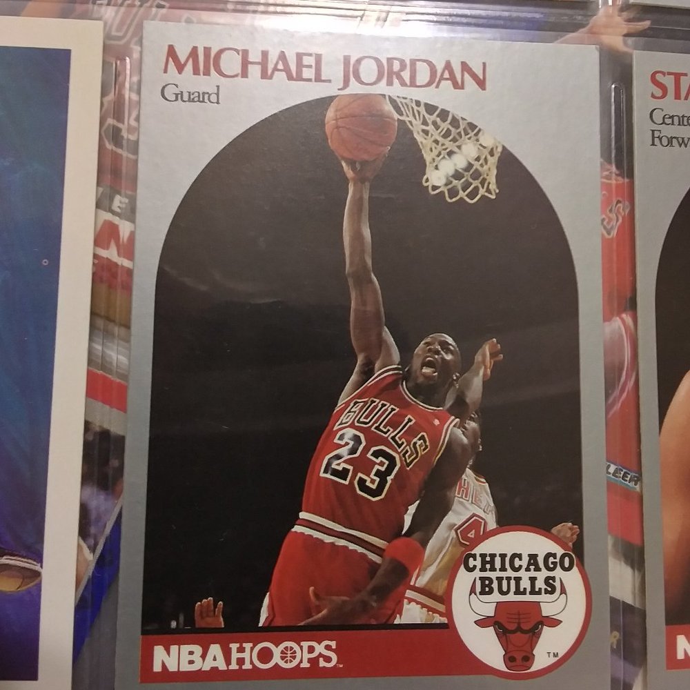 1990 Michael Jordan NBA Hoops #65 Card Mint Collectible cards